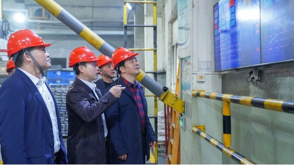 铆足干劲开新局 ！镇党委书记赵胤率队走访OG真人官方科技，调研复工复产